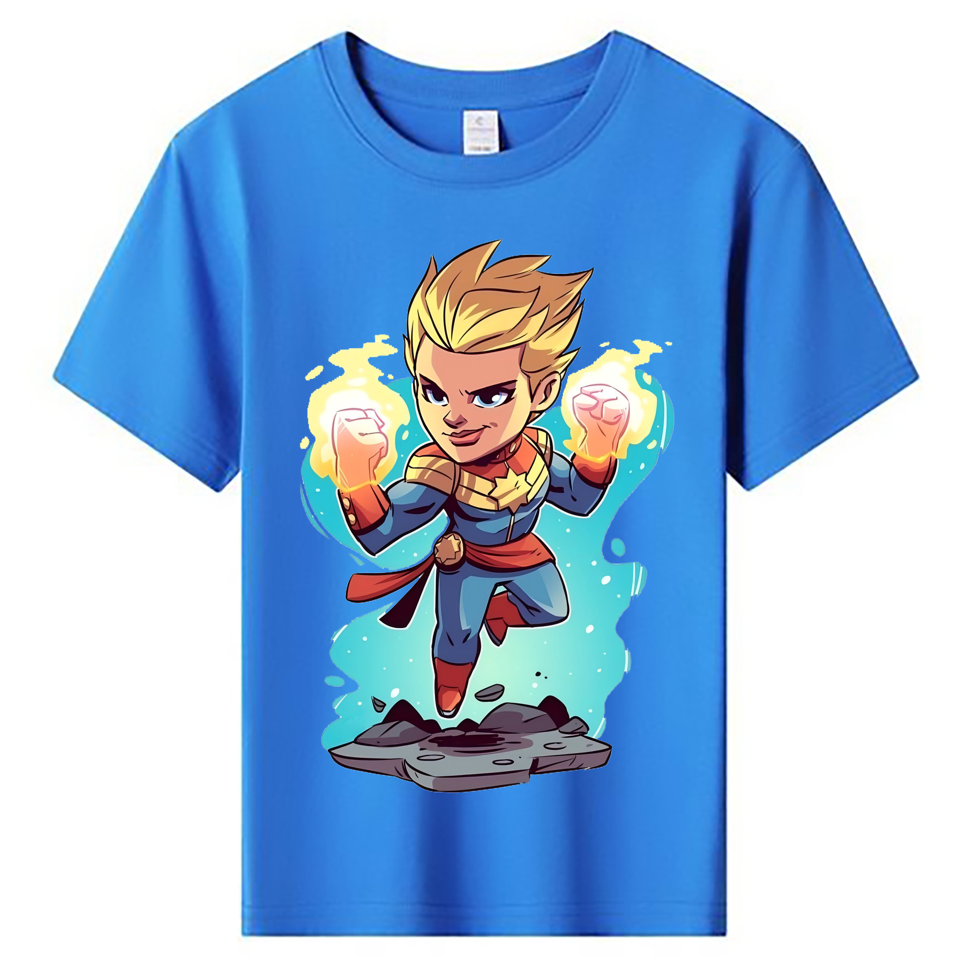 （画像用） アベンジャーズ The Avengers 綿100％キッズTシャツ（フロントプリント）
